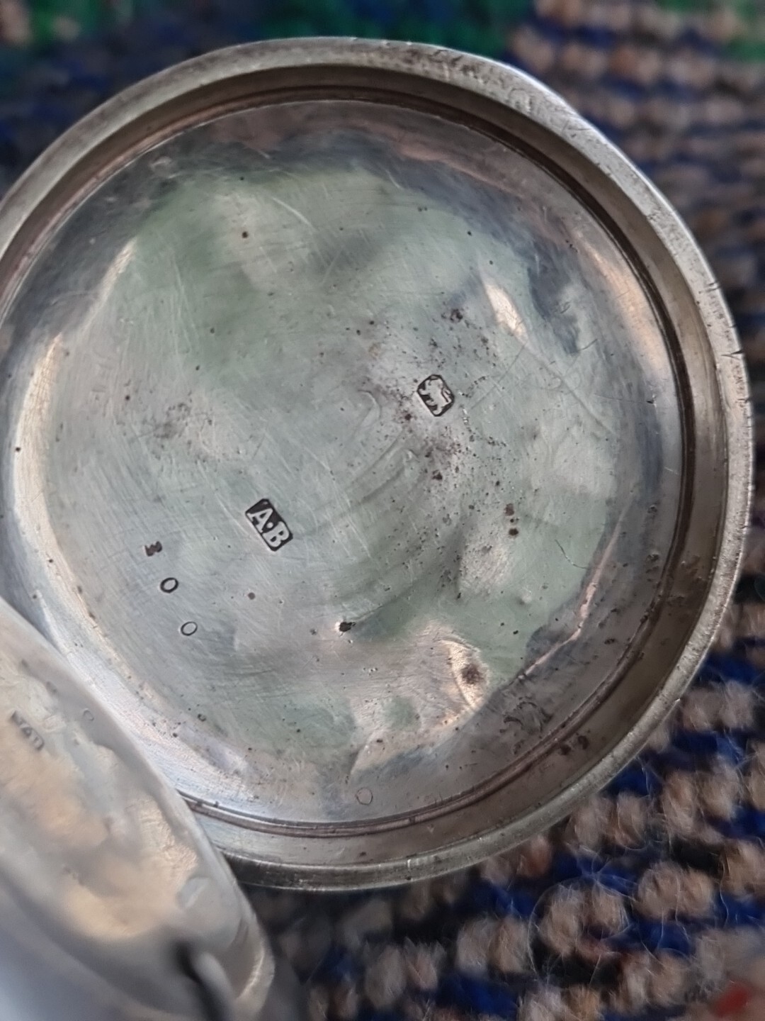 Working Antique solid silver Gents Waltham Mass p… - image 5