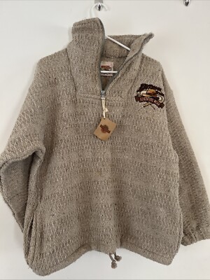 Vintage Disney/Lucas Indiana Jones Adventure Wear Chunky Knit Sweater NWT XL