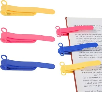 AHQIZFX Bookmark Book Holder Mark Page Marker Gift Readers Line Clip School Stationary