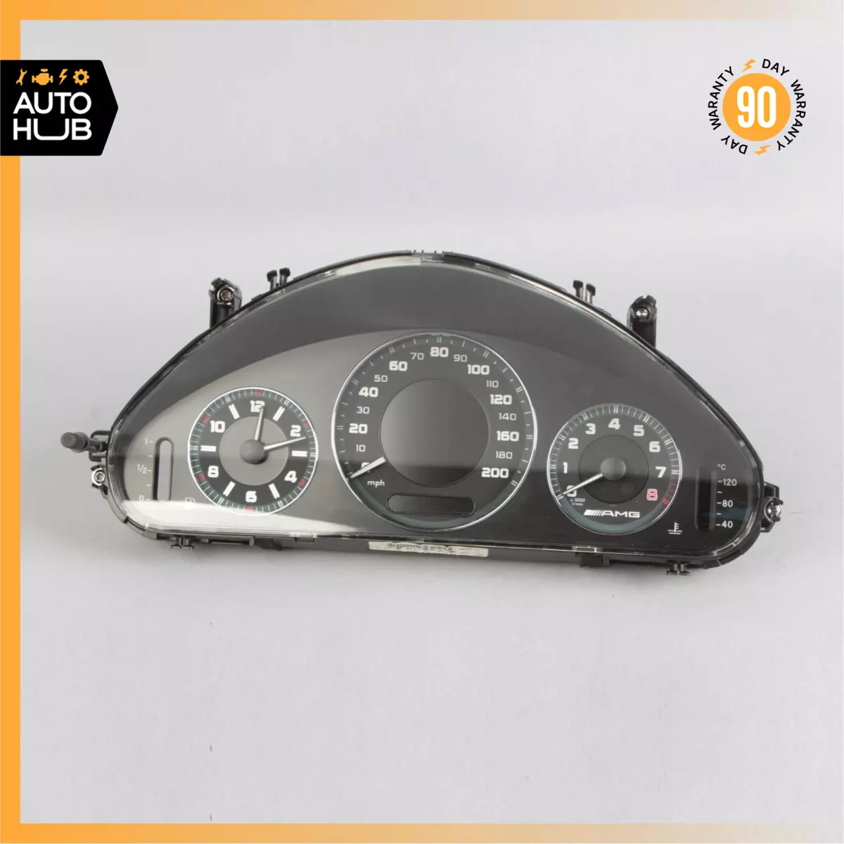 W211 instrument 2024 cluster lights