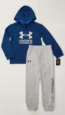 UNDER ARMOUR Hoodie Sweatshirt  Joggers Pants Set Boy's Size 6: NWT