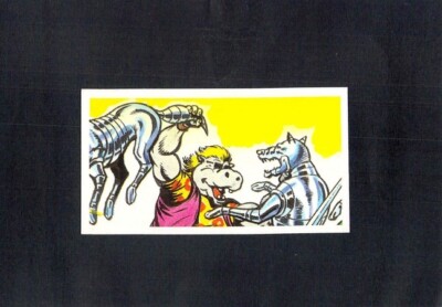 Y6792 TMNT Ninja Turtles card #9 Hippy Hippos vs Wolves