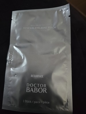 Doctor Babor Renewal  Eye Zone Patch Resurfacing  New Sealed 