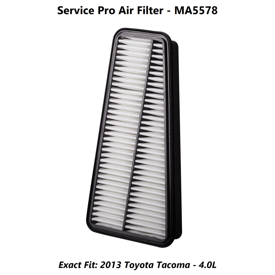 2013 Toyota Tacoma 4.0L Complete Air, Oil & Cabin Filter Kit (0W-20) Foto 4 de 4