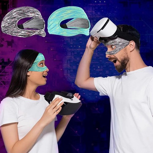 4X VR-Brille Augenmaskenabdeckung Schweißband Trainingsschutzbrillenabdecku2313 - Bild 3 von 8
