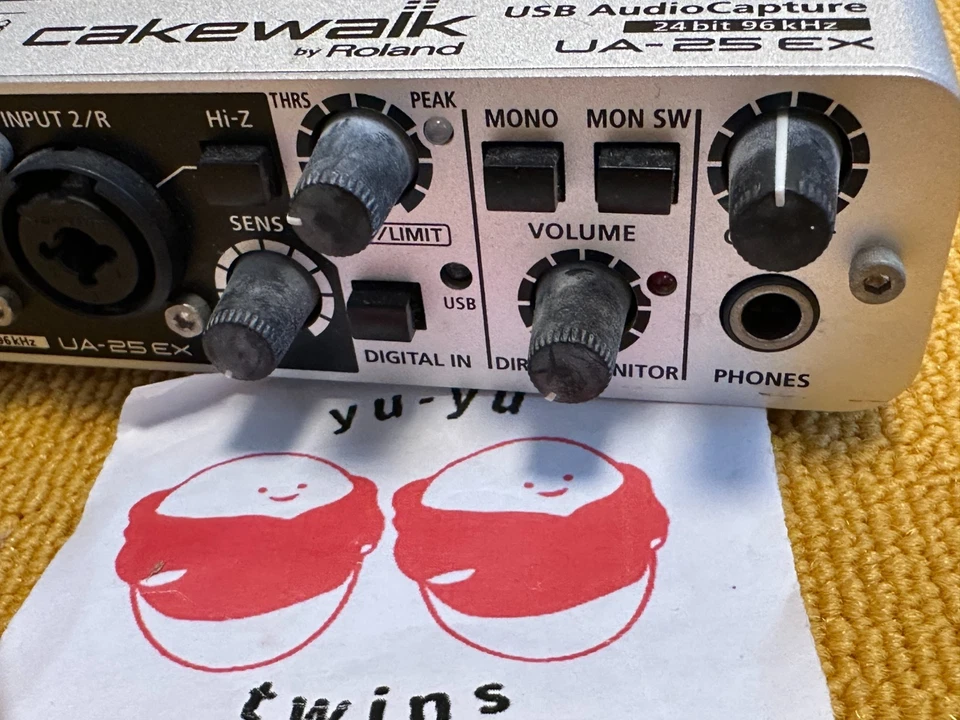 Roland Edirol UA-25EX USB MIDI Interfaccia Acquisizione audio 24 bit 96 kHz - Immagine 3 di 4