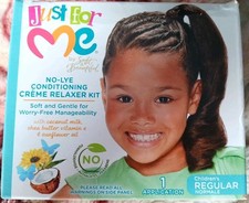 Just For Me No-Lye Conditioning Creme Relaxer Kit