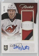 2013 Panini Rookie Anthology Selection 6/25 Stefan Matteau #168 Patch Auto 2b2