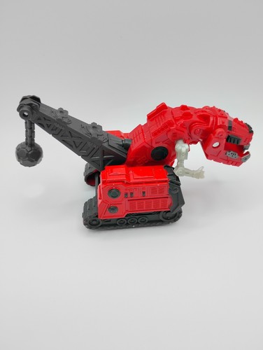 2015 Dinotrux Ty Rux Dinosaur Diecast/Plastic Push Vehicle Figure DreamWorks - Afbeelding 4 van 6