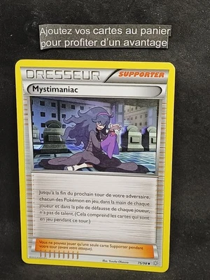 Carte Pokemon Française Dresseur Mystimaniac 75/98 Xy Origines Antiques - Photo 1/2