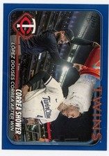 2024 Topps Blue SP Carlos Correa #155 Astros