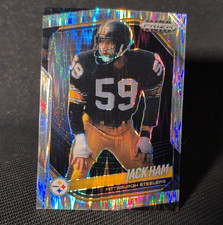 2025 Panini Prizm Black Jack Ham #120 Skewed Prizm /249 Steelers NFL