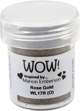 WOW Embossing Powder 15ml-Rose Gold - WOW-WL17R