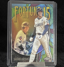 2025 Topps Chrome Fortune 15 Shohei Ohtani F15-6 Los Angeles Dodgers