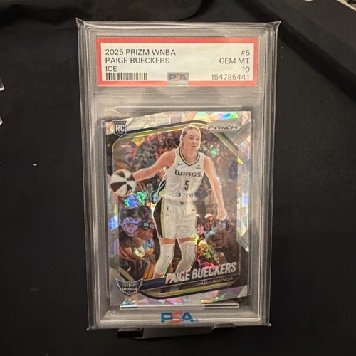 2025 Panini Prizm WNBA - Paige Bueckers #5 ICE Prizm (RC) PSA 10 🔥