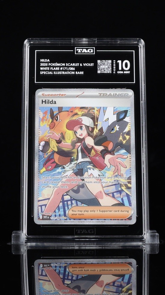 2025 Pokemon Hilda 171/086 SIR white flare SV TAG 10 | eBay