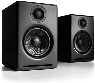 Audioengine A2+ Desktop 24 Bit Wireless Bluetooth Desktop Speakers *NEW IN BOX*