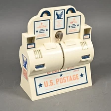Vintage U.S. Postage Stamp Vending Machine American Adjustomatic Corp