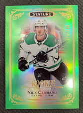 2019-20 UPPER DECK STATURE NICK CAAMANO #116 ROOKIE #ed 129/149