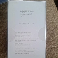 Michael Malul Amber + Smoke 3.4 oz 100 ml Eau de Parfum Spray | Retails for $130