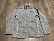 Kids Patagonia Unisex Better Sweater Full Zip Fleece Gray XL 14