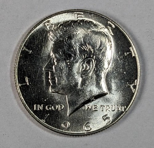 1965 Kennedy Silver Half Dollar UNC