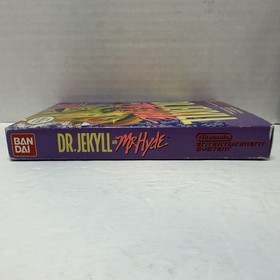 Dr. Jekyll and Mr. Hyde (Nintendo 1989) NES CIB Complete W/ Box & Manual Tested