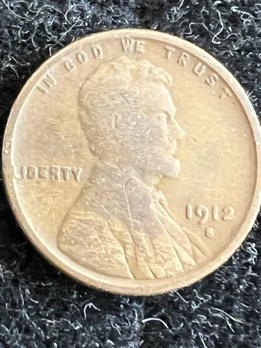 1912-S Lincoln Wheat Cent (Semi-Key) Circulated Fine Details**Lot L 04**