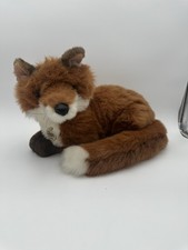 Vintage Dakin Classique 1989 Red Fox Laying Down Large 18 Plush Stuffed Toy