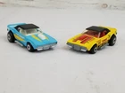 Lot Of 2 Vtg Matchbox Superfast 1975 Dodge Challenger Yellow & Blue Toyman D/174