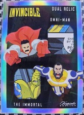 2025 OMNI-MAN & THE IMMORTAL Keepsake INVINCIBLE Dual Relic Comic Patch Silver