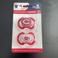 BabyFanatic - Cincinnati Reds - Officially Licensed MLB Pacifier 2-Pack
