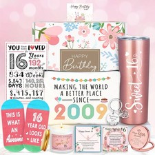 Sweet 16 Gifts for Girls Happy 16th Birthday Gifts for Girls Sweet Sixteen Gi...