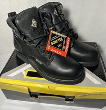 Lehigh Classic Mens Black Leather Ankle Side Zip Boots Steel Toe 9 E 1830 USA lehigh boots products for sale | eBay main image 3