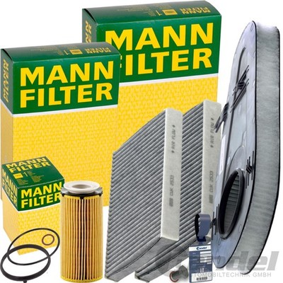 MANN FILTER INSPEKTIONSPAKET passend für 25 30 35d BMW 5er F07 F10 F11 7er F01