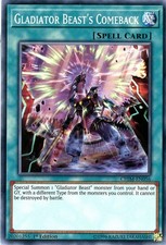 Yu-Gi-Oh TCG CHIM-EN056 C Gladiator Beast's Comeback Chaos Impact