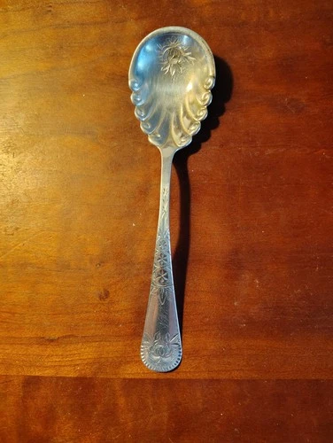 Vintage Gorham Sterling Silver ASTOR (1910) Pattern Sugar Shell Spoon