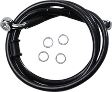 Drag Specialties 1741-5839 Standard Length Front Stainless Steel Brake Line K...