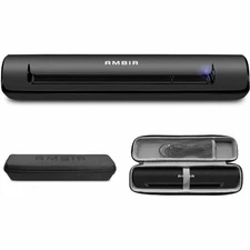 NEW Ambir PS600-GO PS600-GO-NA TravelScan Pro Go Scanner Software and Case