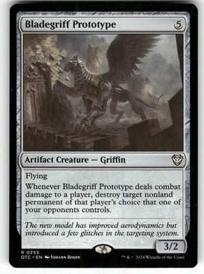 Bladegriff Prototype #253 (NM) Thunder Junction OTC Magic MTG
