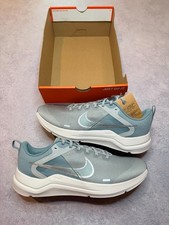 NIKE MENS DOWNSHIFTER 12 GREY/TEAL - Size UK 10 - BRAND NEW - DD9293 004