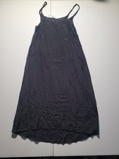 Theory Project Sleeveless Black Spaghetti Strap Dress Or Night Gown Size Small