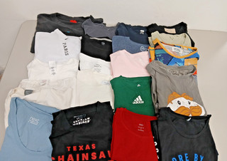 MEN'S T SHIRTS BUNDLE x 20 Various Sizes inc ASOS NEXT ADIDAS