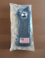Pebble Beach Golf Links Blue 10.5" Fairway Wood Golf Head Cover w/ American Flag