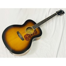 GUILD F-250E DELUXE Acoustic Electric Guitar ANTIQUE BURST Used Condition