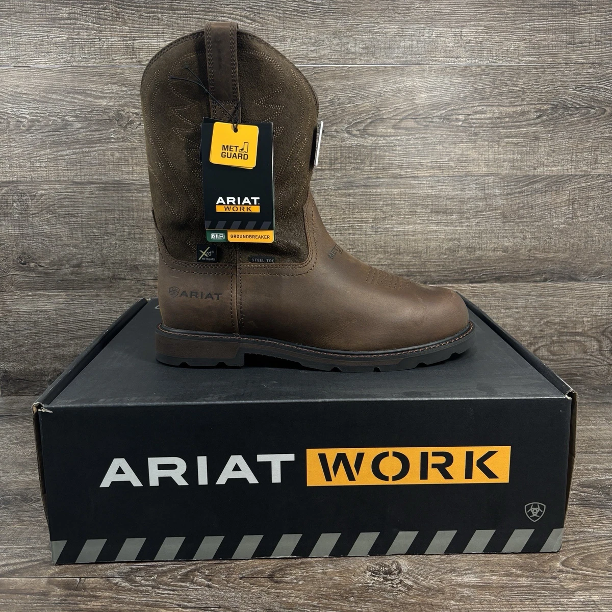 Ariat EE Steel Toe Boots for Men for sale | eBay