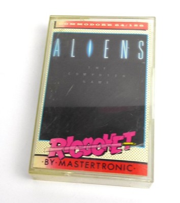 Commodore 64 C64 Spiel -- ALIENS (Mastertronic) - Tape