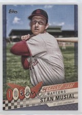 2020 Topps Decades Best Batters Blue Stan Musial #DB-15 HOF 0t2