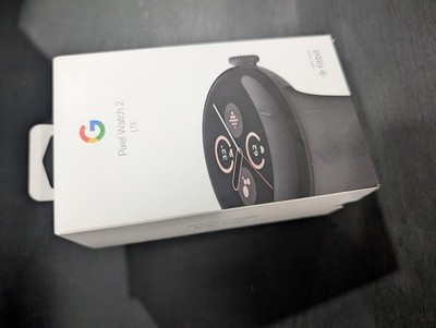 Google Pixel Watch 2 LTE Brandneu & Versiegelt - Schwarzes Gehäuse mit OVP 