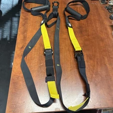 Emerce Training Suspension Trainer Home/Travel Only Main Training Strap Kit Good